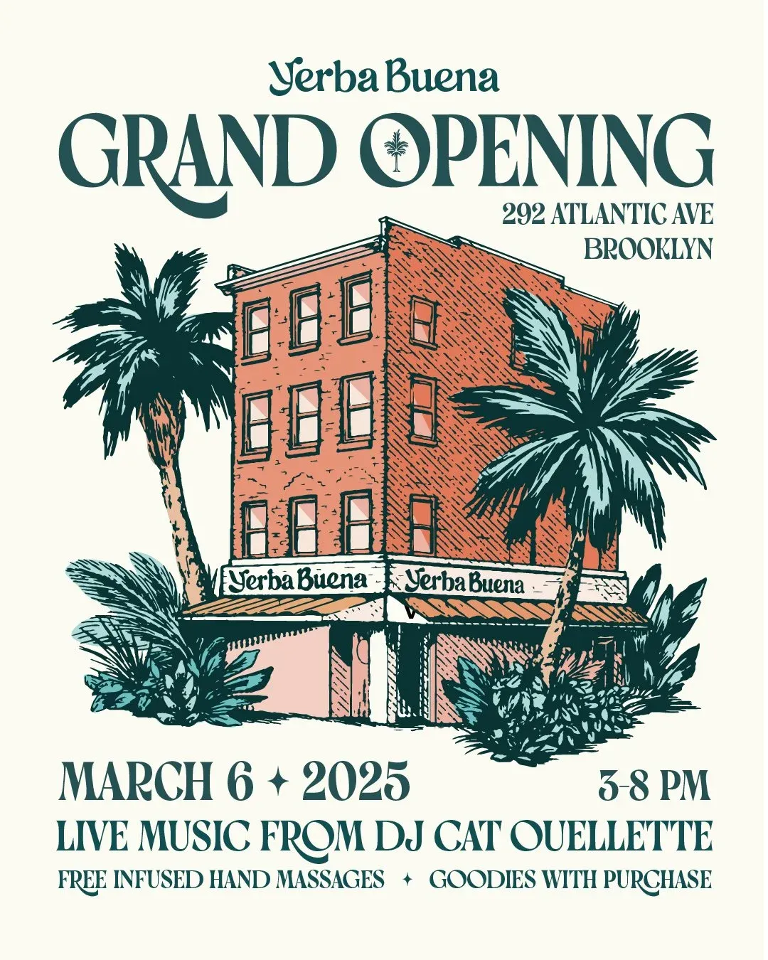 Grand Opening Celebration - Yerba Buena Brooklyn cannabis event