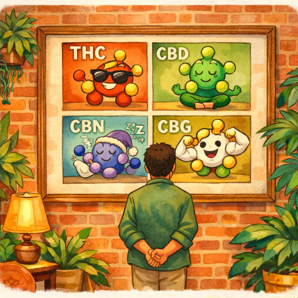Understanding Cannabinoids: THC, CBD, CBN & More
